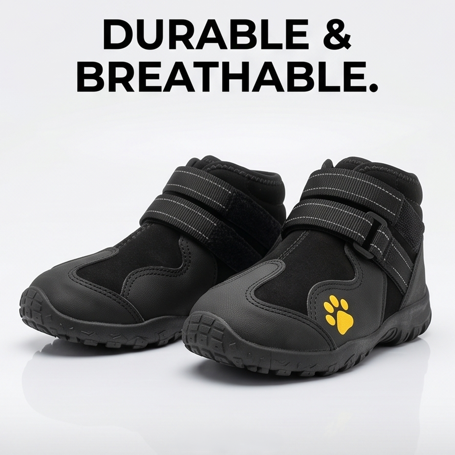 All-Terrain Trail Boot — Waterproof, Anti-Slip, Reflective.