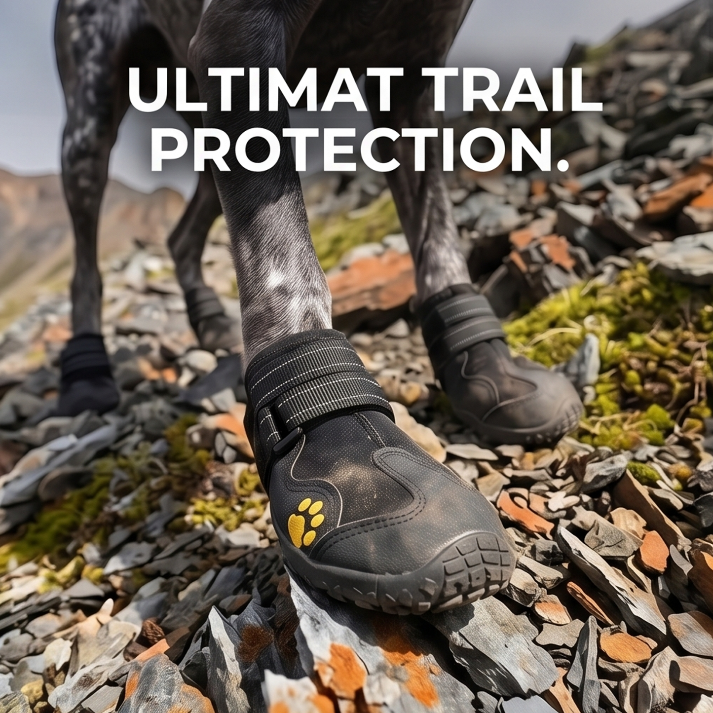 All-Terrain Trail Boot — Waterproof, Anti-Slip, Reflective.